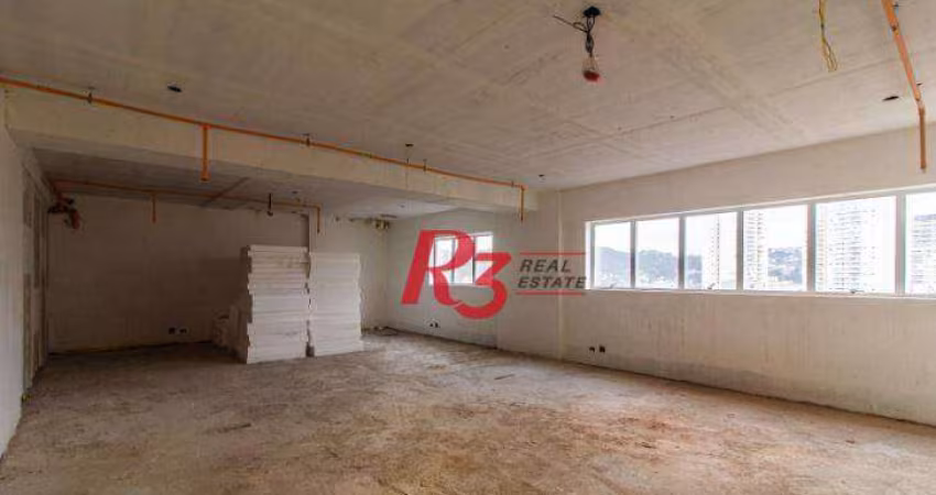 Sala para alugar, 105 m² por R$ 8.975/mês - Vila Matias - Santos/SP