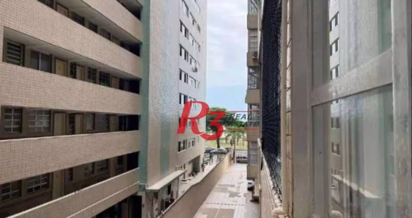 Kitnet à venda, 24 m² por R$ 260.000,00 - Pompéia - Santos/SP