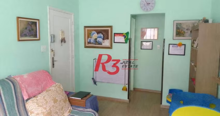 Apartamento à venda, 86 m² por R$ 320.000,00 - Encruzilhada - Santos/SP