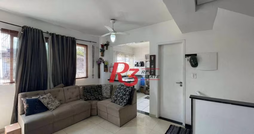 Casa à venda, 105 m² por R$ 480.000,00 - Estuário - Santos/SP