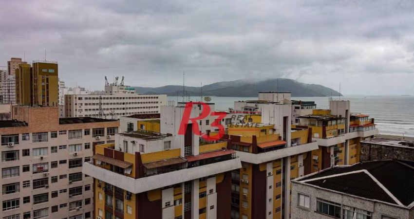 Apartamento com 2 dormitórios à venda, 80 m² por R$ 750.000,00 - Gonzaga - Santos/SP