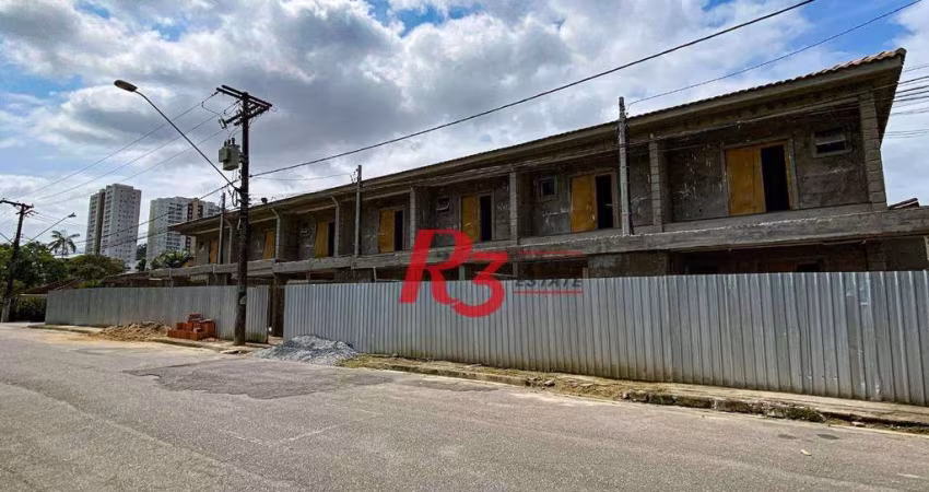 Sobrado à venda, 85 m² por R$ 680.000,00 - Parque da Montanha - Santos/SP