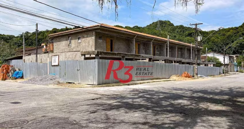 Sobrado à venda, 84 m² por R$ 666.000,00 - Parque da Montanha - Santos/SP