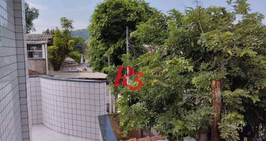 Casa com 2 dormitórios à venda, 74 m² por r$ 450.000,00 - santa maria - santos/sp