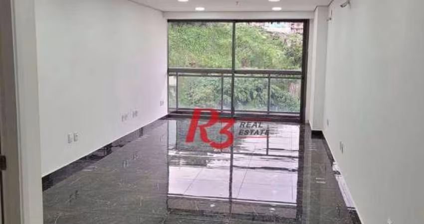 Sala à venda, 42 m² por R$ 250.000,00 - Valongo - Santos/SP