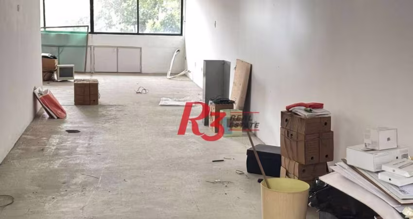 Sala para alugar, 75 m² por R$ 3.500,01/mês - Vila Belmiro - Santos/SP