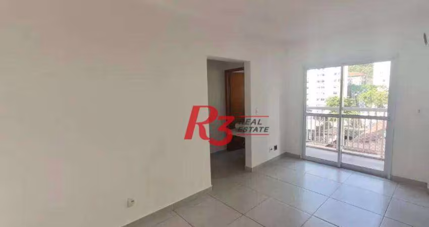 Apartamento com 2 dormitórios à venda, 60 m² por R$ 435.000,00 - José Menino - Santos/SP