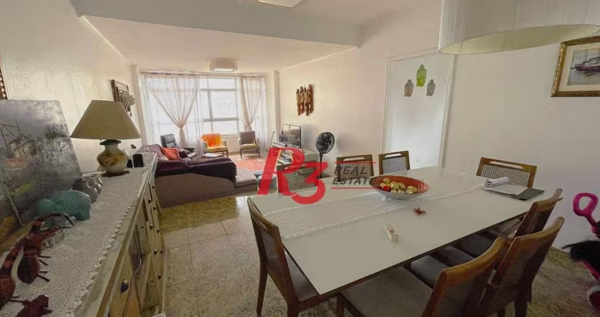 Apartamento com 3 dormitórios à venda, 201 m² por R$ 1.500.000,00 - Pompéia - Santos/SP