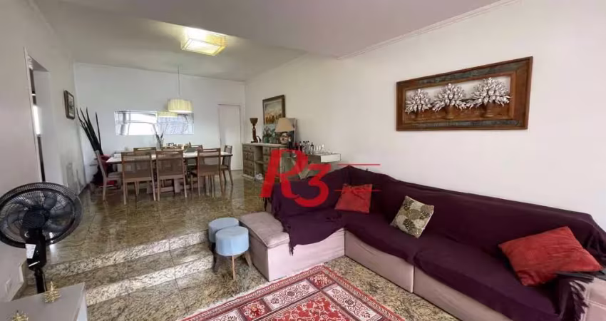 Apartamento com 3 dormitórios à venda, 201 m² por r$ 1.500.000,00 - pompéia - santos/sp