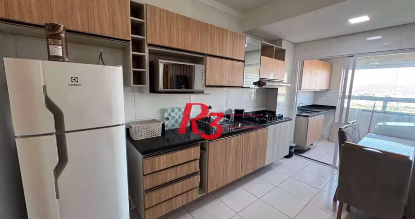 Apartamento, 55 m² - venda por r$ 540.000,00 ou aluguel por r$ 4.950,00/mês - macuco - santos/sp