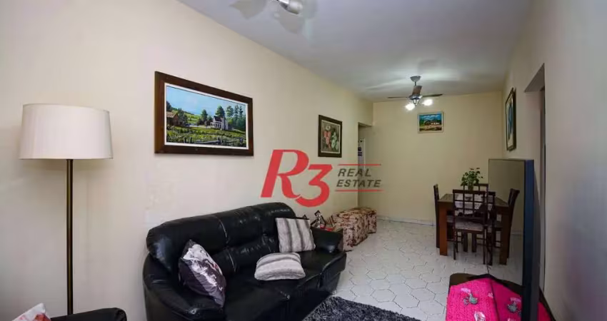Apartamento com 2 quartos à venda, 64 m² por r$ 550.000 - vila belmiro - santos/sp