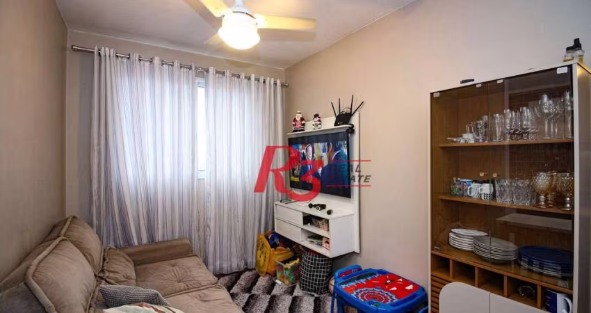 Apartamento à venda, 43 m² por R$ 280.000,00 - Castelo - Santos/SP