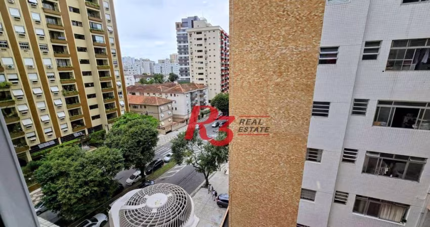 Kitnet à venda, 22 m² por R$ 335.000,00 - Aparecida - Santos/SP