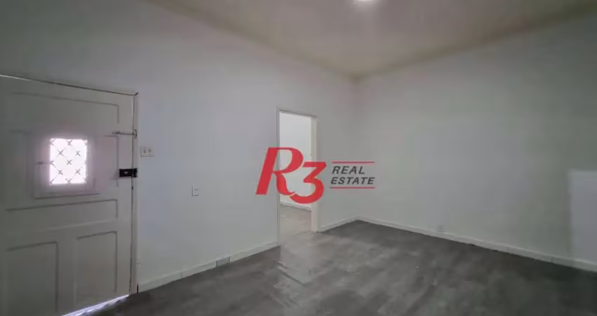 Casa com 2 dormitórios para alugar, 80 m² por r$ 2.500,01/mês - vila matias - santos/sp