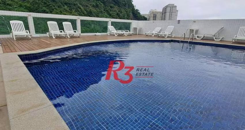 Apartamento com 2 dormitórios, 68 m² - venda por R$ 584.000,00 ou aluguel por R$ 4.000,00/mês - Marapé - Santos/SP
