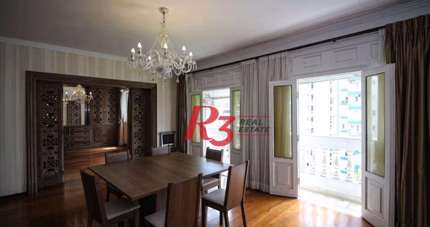 Apartamento com 4 dormitórios à venda, 301 m² por R$ 1.490.000,00 - Boqueirão - Santos/SP