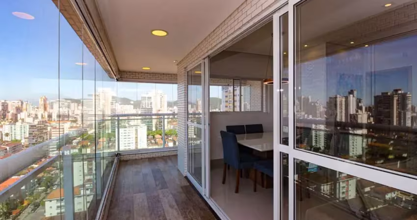 Apartamento com 3 quartos à venda, 96 m² por r$ 1.290.000 - boqueirão - santos/sp