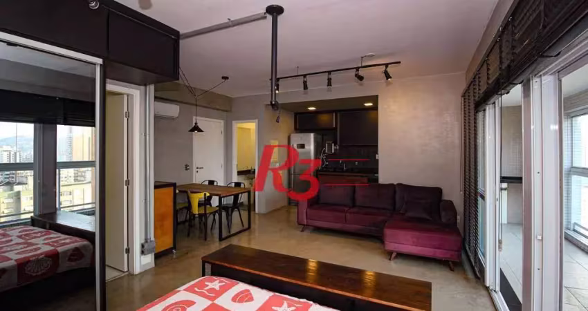 Apartamento à venda, 57 m² por R$ 800.000,00 - Gonzaga - Santos/SP