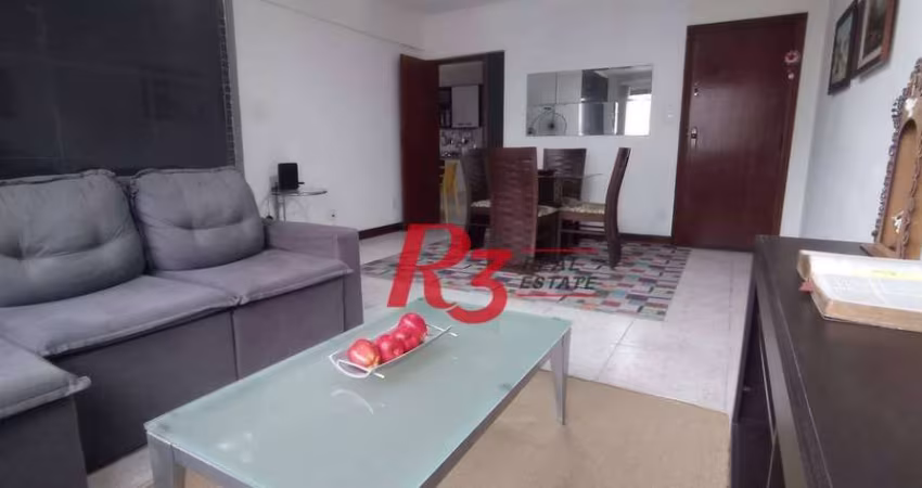 Apartamento com 2 dormitórios, 116 m² - venda por R$ 756.000,00 ou aluguel por R$ 6.500,00/mês - Ponta da Praia - Santos/SP