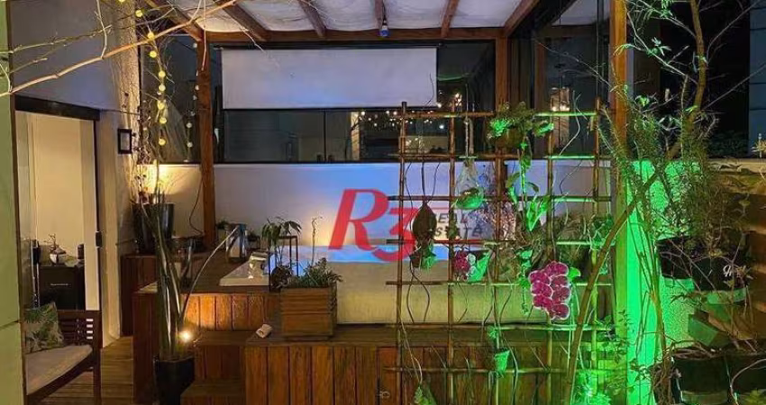 Apartamento Garden à venda, 68 m² por R$ 980.000,00 - Marapé - Santos/SP