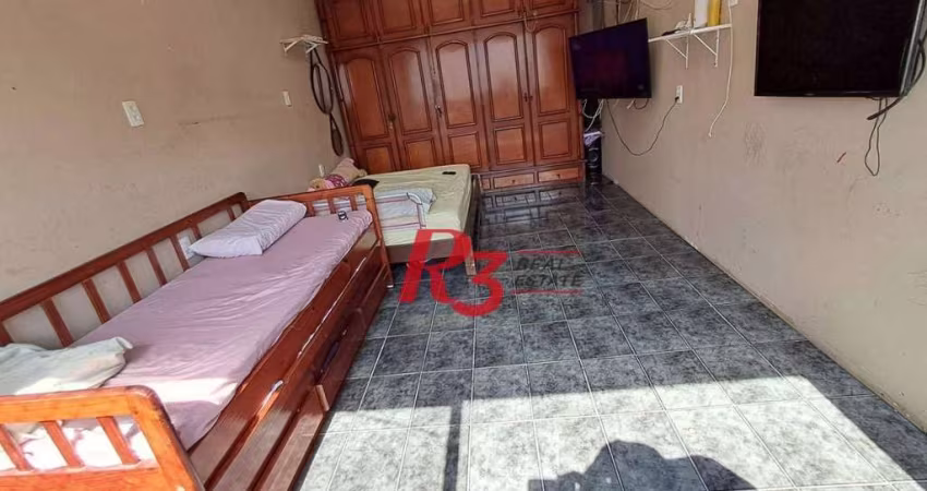 Kitnet com 1 dormitório à venda, 50 m² por R$ 296.000,00 - Gonzaga - Santos/SP