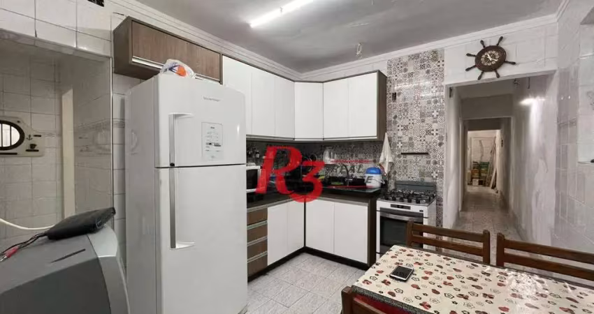 Casa com 2 dormitórios à venda, 89 m² por r$ 1.500.000,00 - estuário - santos/sp