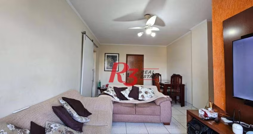 Apartamento com 2 dormitórios à venda, 94 m² por R$ 532.000,00 - Marapé - Santos/SP
