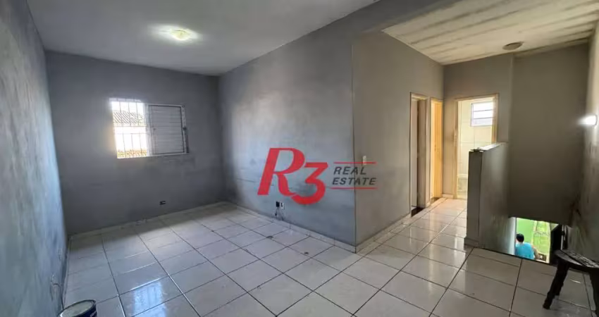 Casa à venda, 55 m² por r$ 250.000,00 - castelo - santos/sp