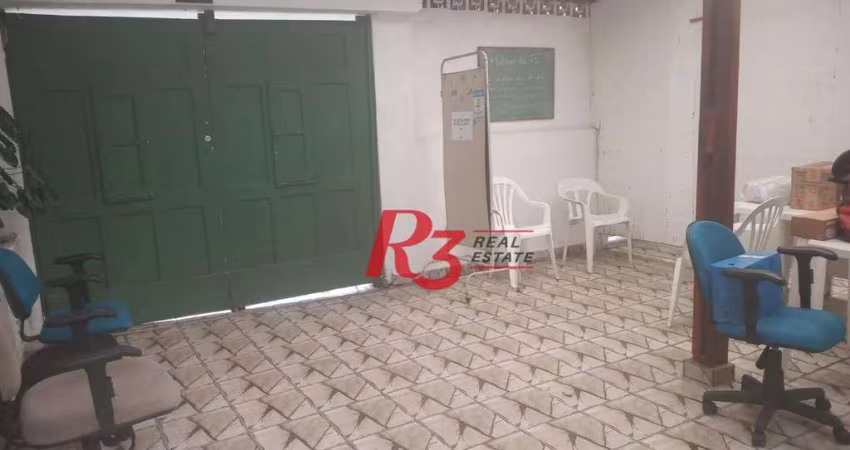 Terreno, 527 m² - venda por R$ 1.300.000,00 ou aluguel por R$ 6.538,14/mês - Vila Belmiro - Santos/SP