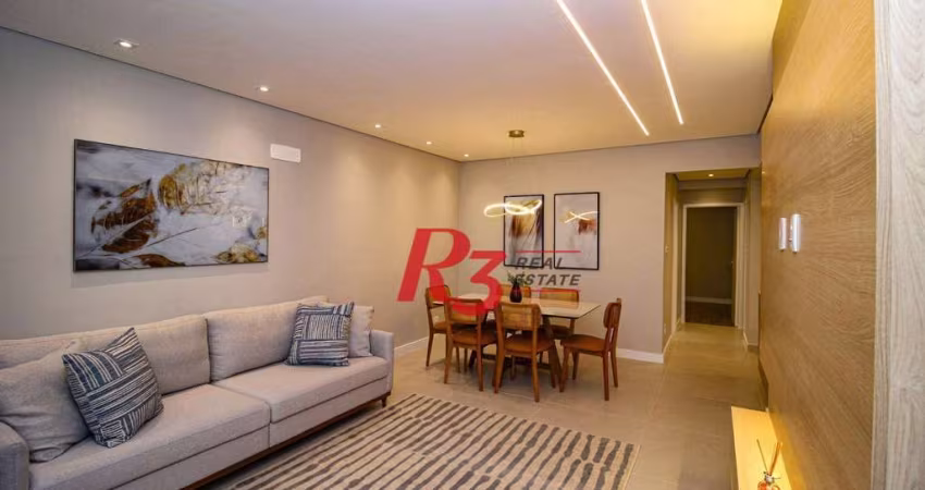 Apartamento à venda, 120 m² por R$ 980.000,00 - Gonzaga - Santos/SP