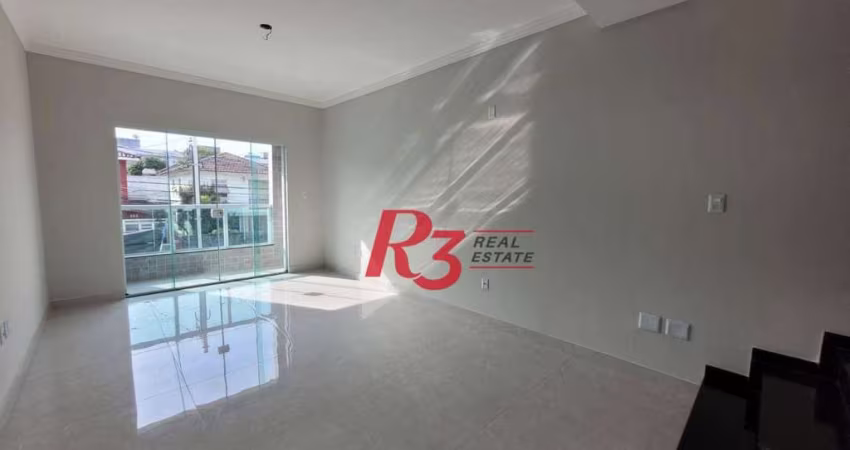 Casa à venda, 134 m² por R$ 867.000,00 - Aparecida - Santos/SP
