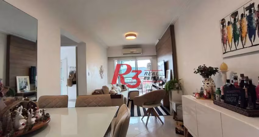 Apartamento à venda, 73 m² por R$ 850.000,00 - Ponta da Praia - Santos/SP