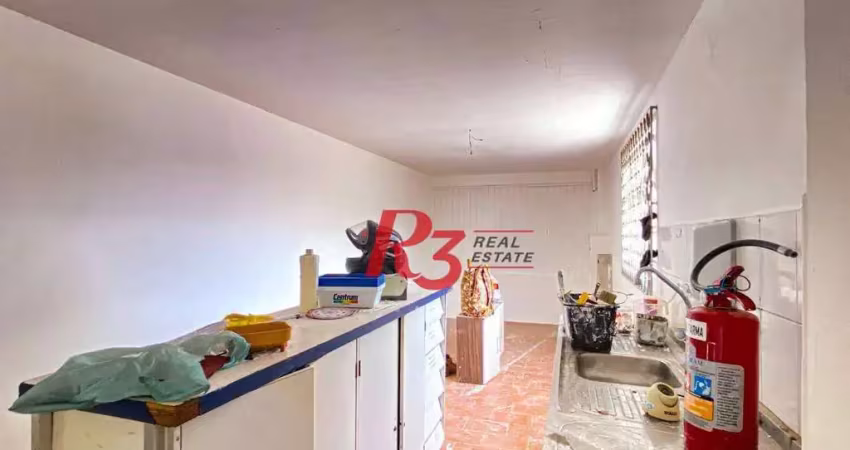Loja para alugar, 250 m² por r$ 24.000,00/mês - aparecida - santos/sp