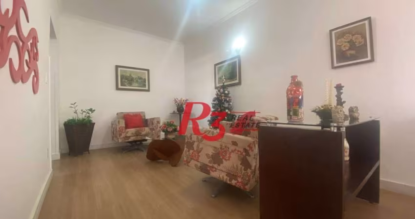 Apartamento à venda, 147 m² por R$ 1.300.000,00 - Embaré - Santos/SP