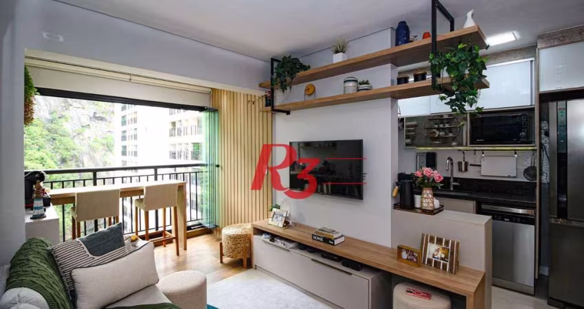 Apartamento à venda, 65 m² por R$ 840.000,00 - Marapé - Santos/SP