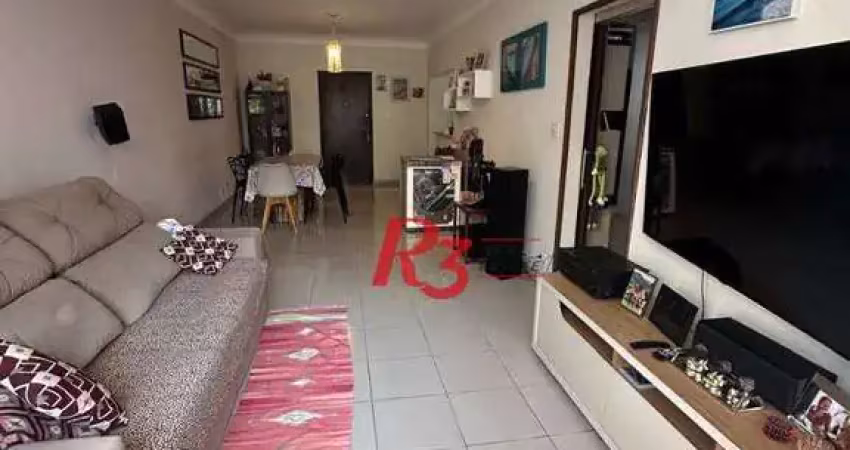 Apartamento à venda, 101 m² por r$ 550.000,00 - pompéia - santos/sp
