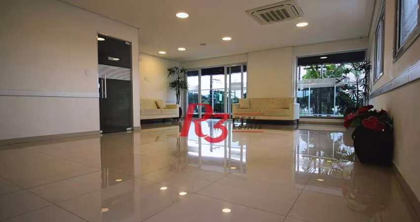 Apartamento, 82 m² - venda por R$ 1.230.000,00 ou aluguel por R$ 9.000,00/mês - José Menino - Santos/SP