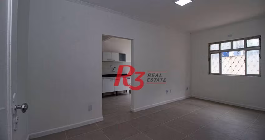 Apartamento à venda, 77 m² por R$ 349.000,00 - Macuco - Santos/SP