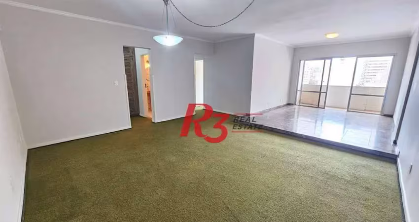 Apartamento com 4 dormitórios, 193 m² - venda por r$ 1.590.000,00 ou aluguel por r$ 7.063,42/mês - boqueirão - santos/sp