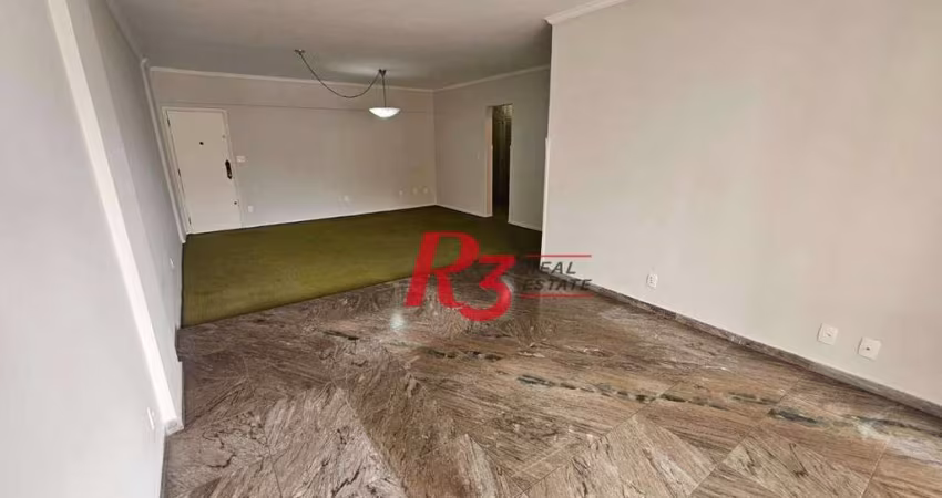 Apartamento com 4 dormitórios, 193 m² - venda por R$ 1.590.000,00 ou aluguel por R$ 7.063,42/mês - Boqueirão - Santos/SP