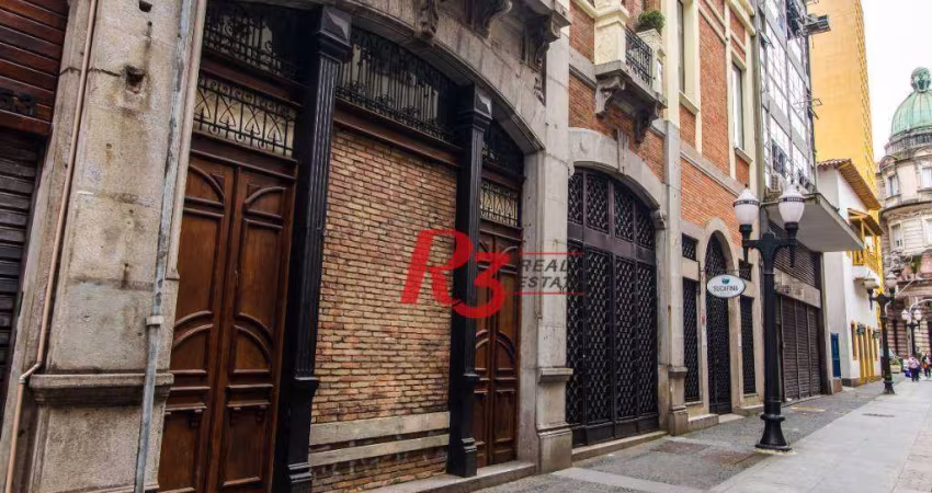 Sala para alugar, 300 m² por R$ 15.344,89/mês - Centro - Santos/SP