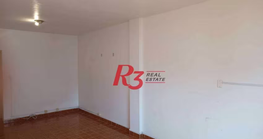 Studio para alugar, 39 m² por R$ 2.500,02/mês - Boqueirão - Santos/SP