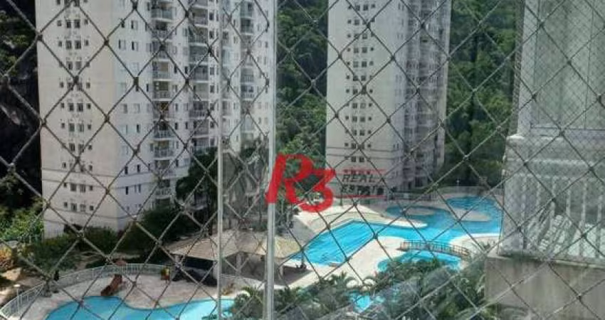 Apartamento à venda, 84 m² por R$ 670.000,00 - Marapé - Santos/SP