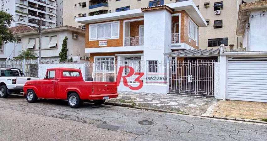 Sobrado para alugar, 300 m² por R$ 19.000,00/mês - Ponta da Praia - Santos/SP