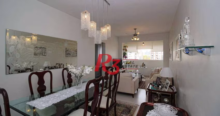 Apartamento à venda, 92 m² por R$ 869.000,00 - Boqueirão - Santos/SP
