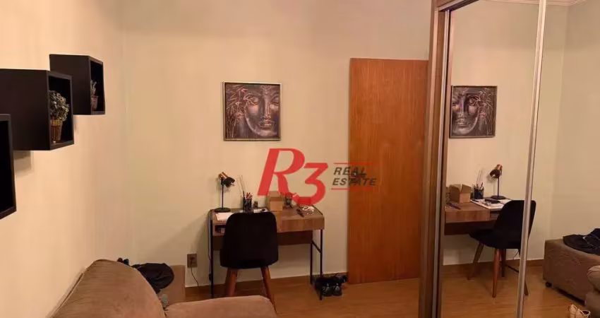 Apartamento com 2 dormitórios à venda, 77 m² por r$ 420.000,00 - vila matias - santos/sp