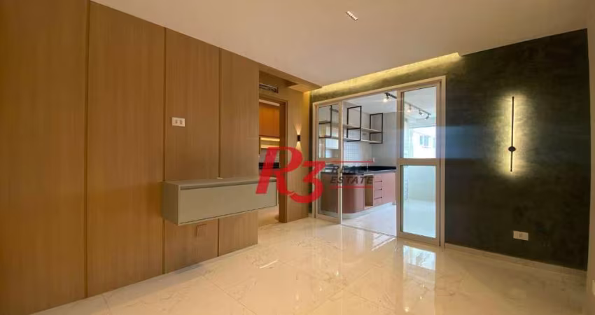 Apartamento com 2 Quartos Com Planejados  à venda, 67 m² por R$ 920.000 - Boqueirão - Santos/SP