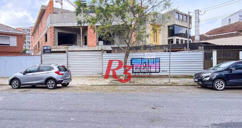 Casa com 3 dormitórios à venda, 150 m² por R$ 1.862.000,00 - Embaré - Santos/SP