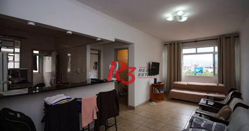 Apartamento à venda, 56 m² por R$ 410.000,00 - Aparecida - Santos/SP