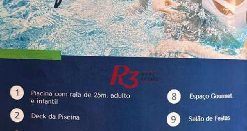 Apartamento à venda, 38 m² por R$ 595.000,00 - Macuco - Santos/SP